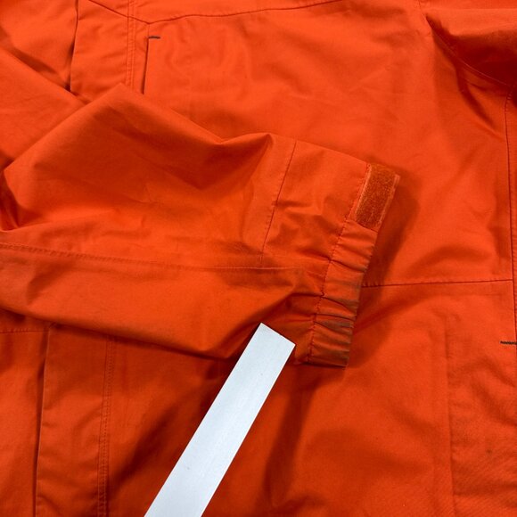 Mountain Equipment Co-op Ecostorm Jacket Hooded Men's XL Orange Lined - Picture 7 of 8